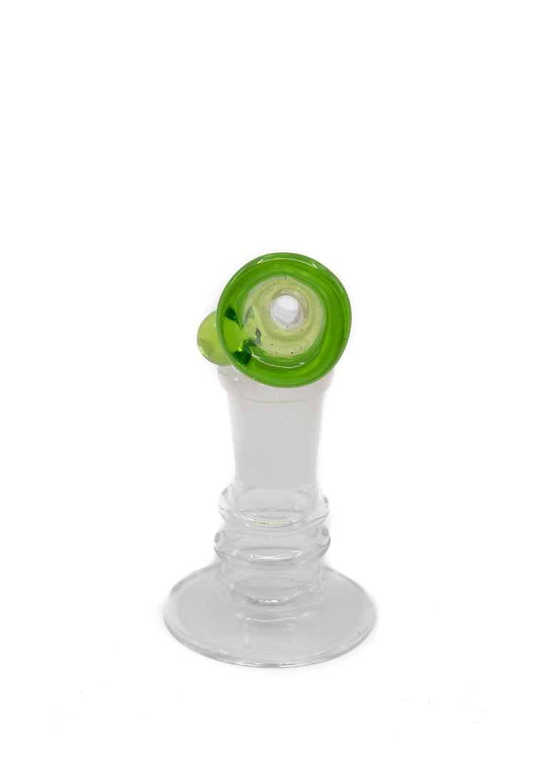 Handmade Green Glass Bowl 14mm - The Bong Shop.ca