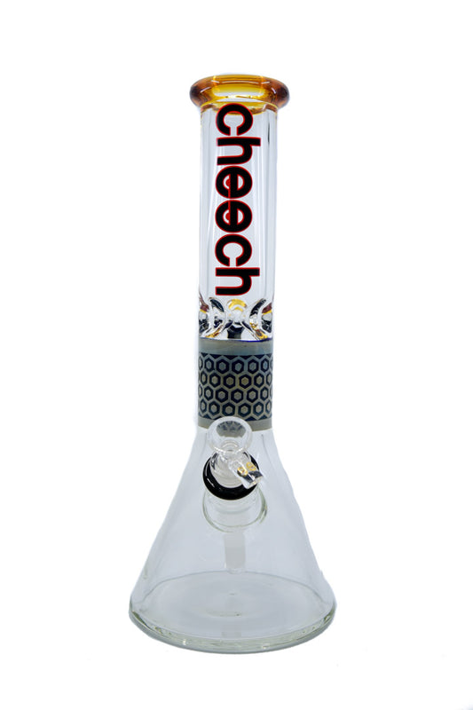 Cheech Glass 14" Pattern Beaker - The Bong Shop