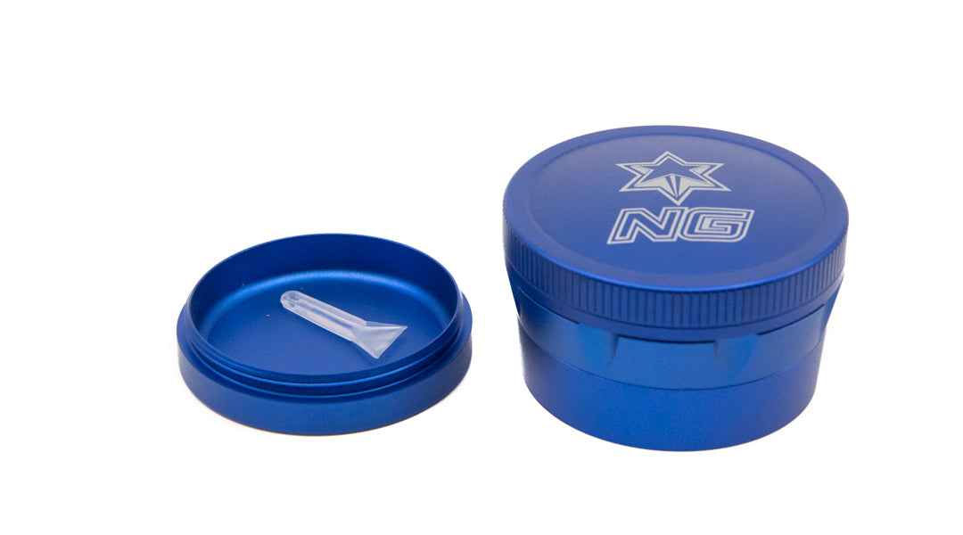 Nice Glass 4 Piece Grinder - The Bong Shop