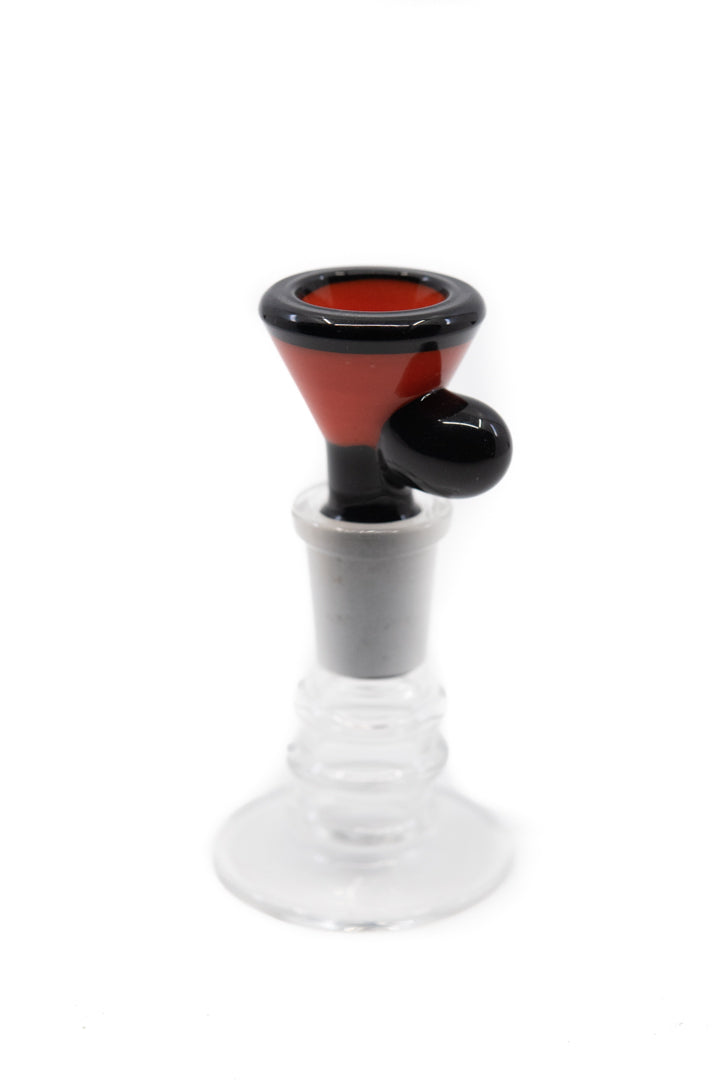 Cheech Glass Dark Orange 14mm Bowl - The Bong Shop.ca 