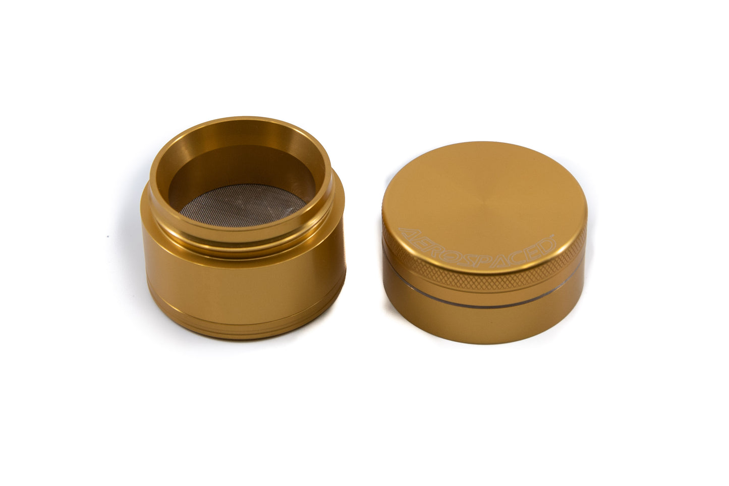 Aerospaced Grinder Gold - The Bong Shop 