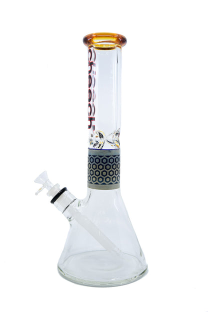 Cheech Glass 14" Pattern Beaker - The Bong Shop 