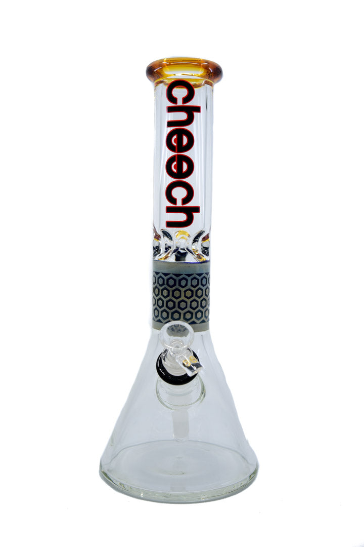 Cheech Glass 14" Pattern Beaker - The Bong Shop 