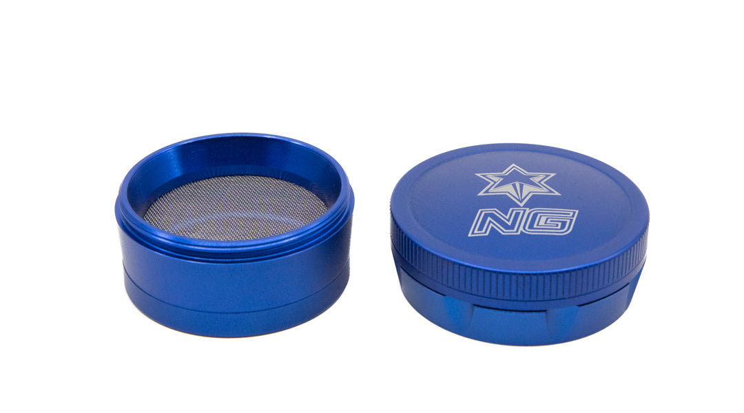 Nice Glass 4 Piece Grinder - The Bong Shop 